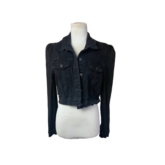 Hot Kiss Jackets & Blazers - Hot Kiss Black Jean Jacket. Sz XL